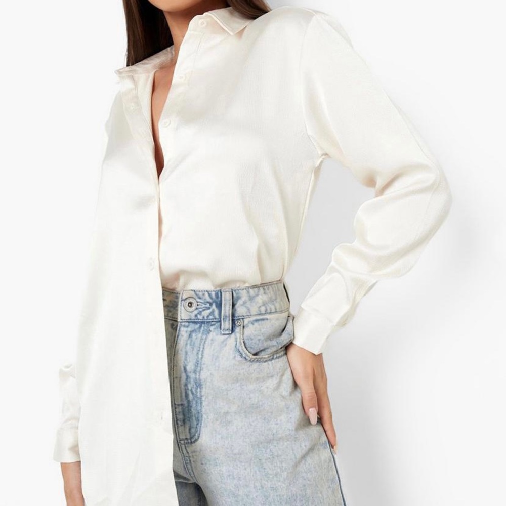 oversized button up